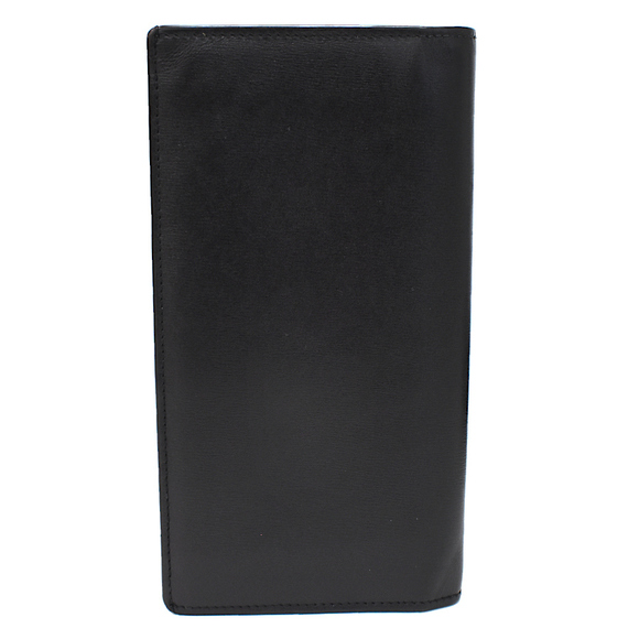 SAINT LAURENT YSL Cassandra Tiny Monogram Bifold Long Wallet Leather Black - Picture 2 of 9